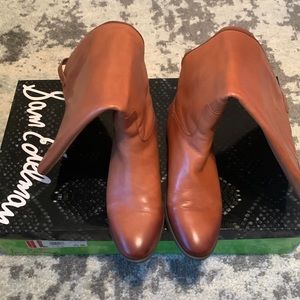 Sam Edelman tall boots- wide calf leather brown boots